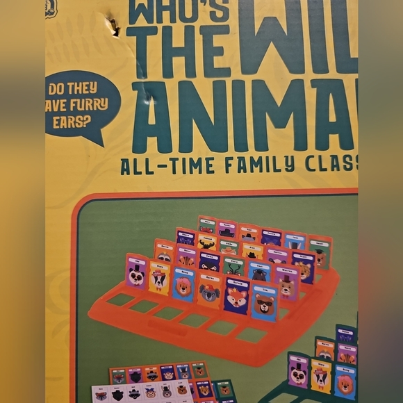 Who's The Wild Animal Guessing Board Game - Picture 5 of 5